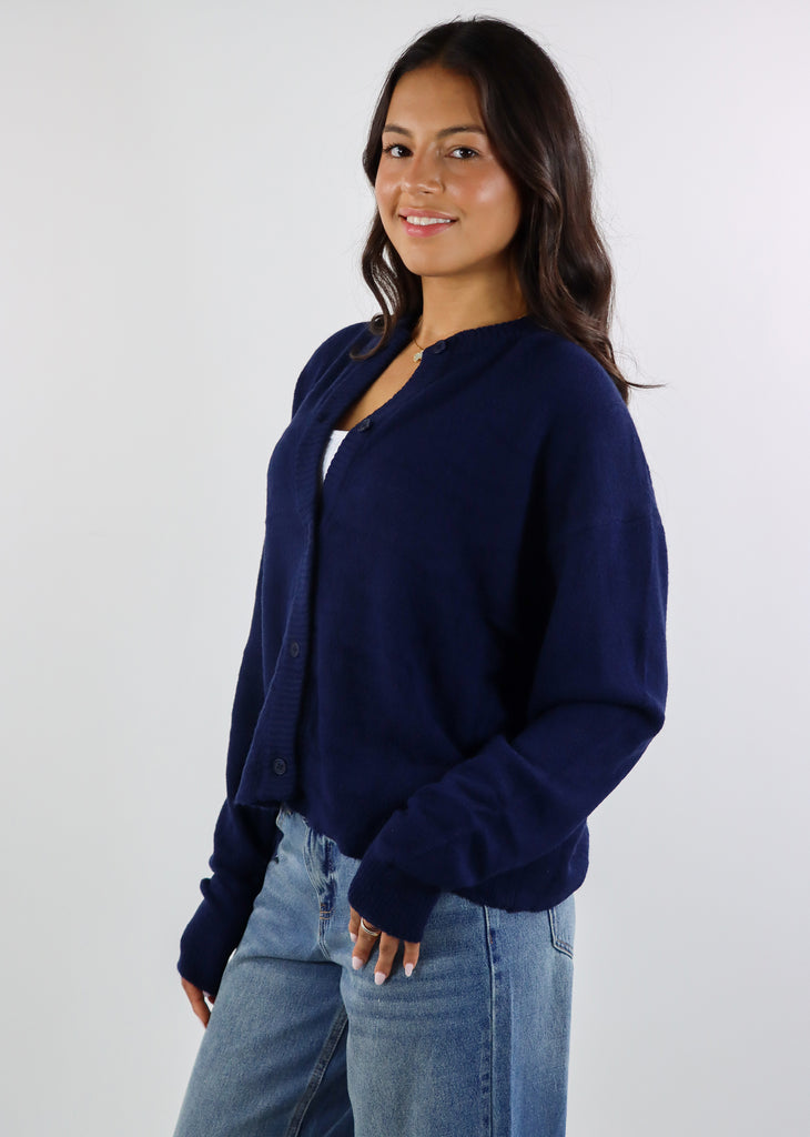 Midnight Sky Cardigan Sweater ★ Navy