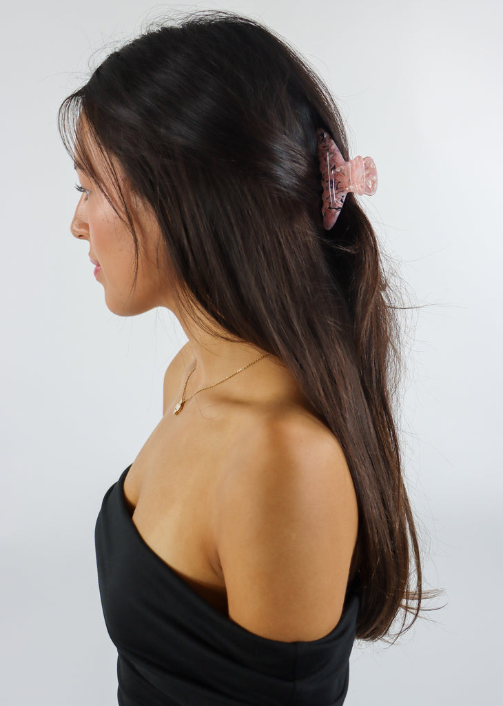 Roses Claw Clip ★ Rose Quartz