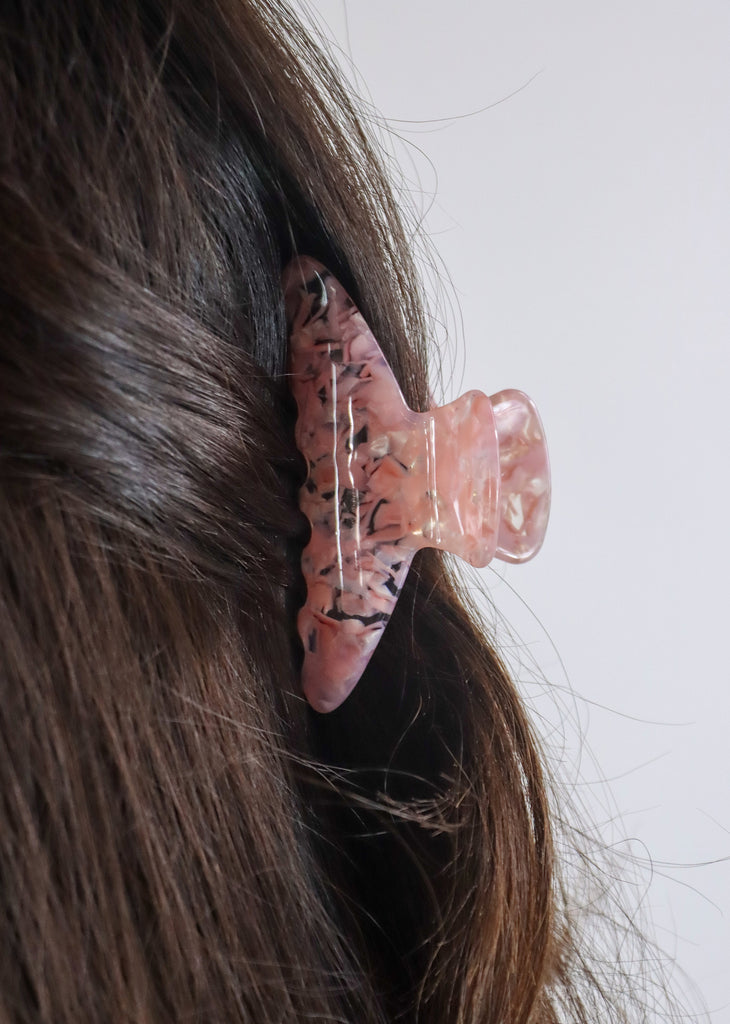 Roses Claw Clip ★ Rose Quartz