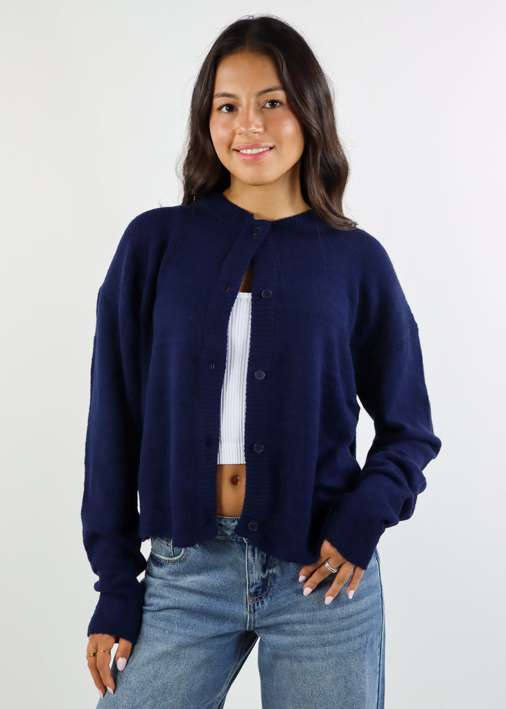 Midnight Sky Cardigan Sweater ★ Navy