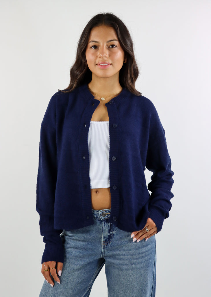 Midnight Sky Cardigan Sweater ★ Navy