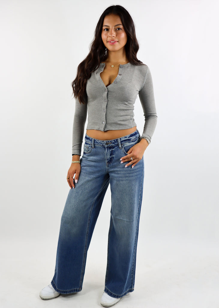 Weekday Brunch Cardigan  ★ Grey