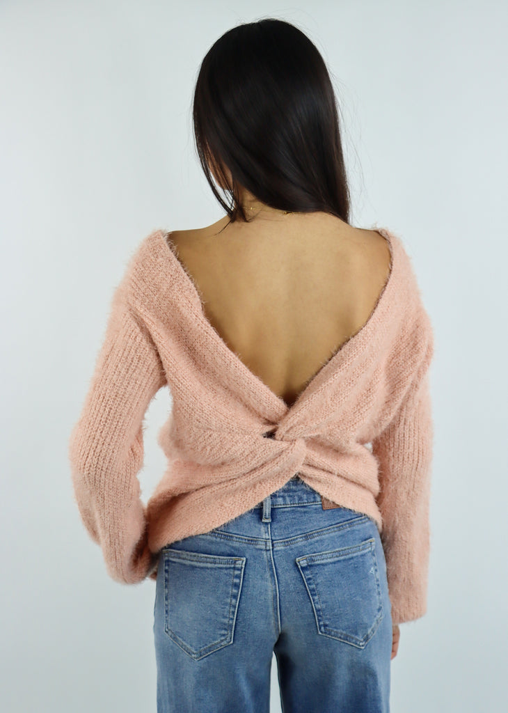 Mixed Up Sweater ★ Pink