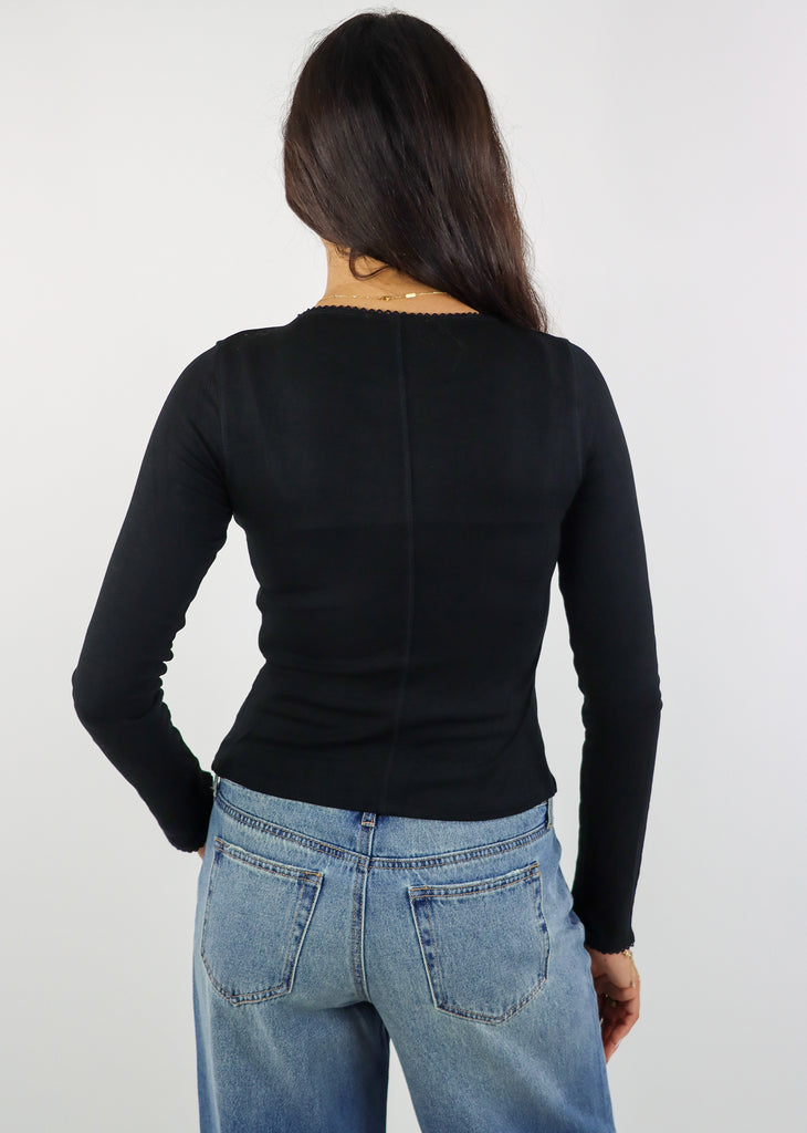 Silver Lining Cardigan ★ Black