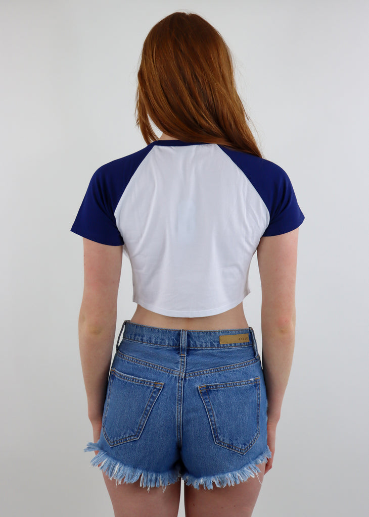 University Of Illinois Baby Tee ★ White