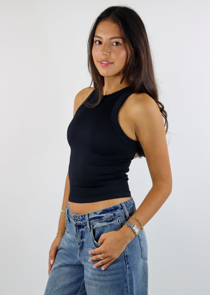 Saturday Love Tank ★ Black