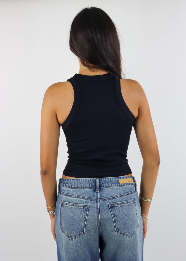 Saturday Love Tank ★ Black