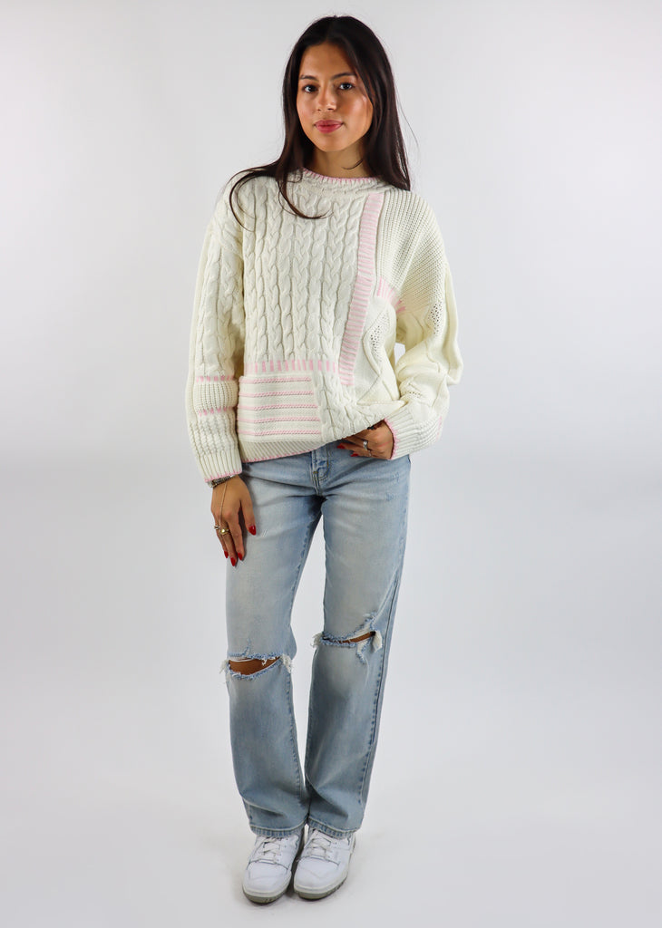 Dandelions Sweater ★ White