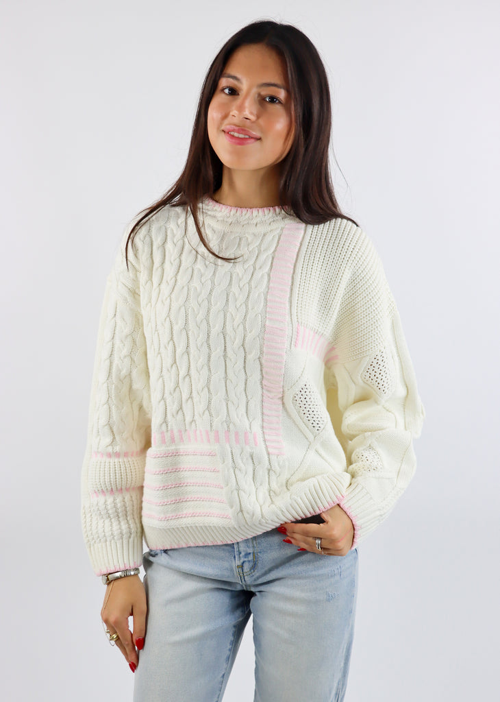 Dandelions Sweater ★ White