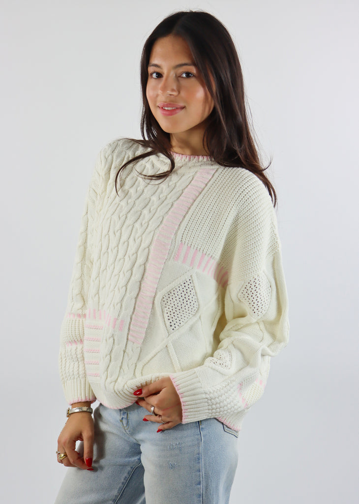 Dandelions Sweater ★ White