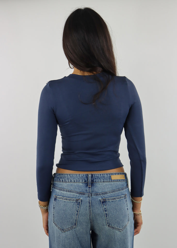 Last Goodbye Long Sleeve ★ Navy