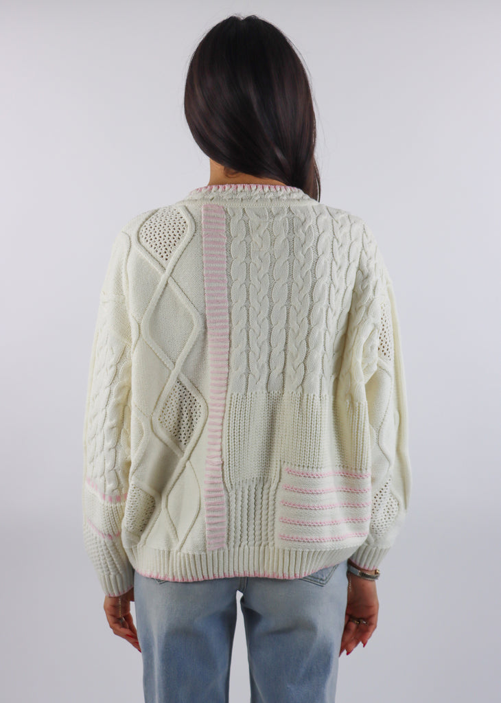 Dandelions Sweater ★ White