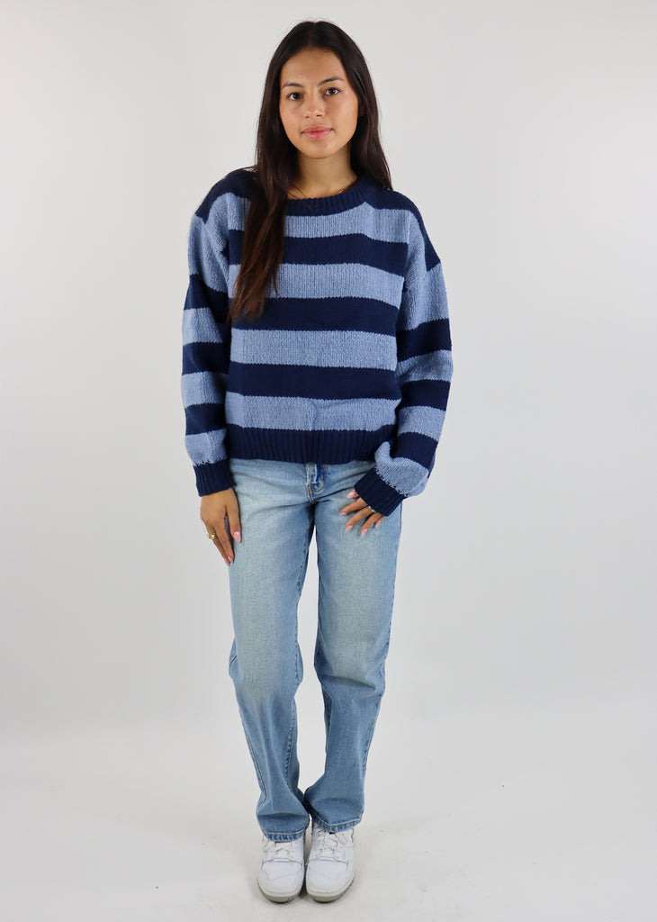 My Favorite Striped Sweater ★ Navy & Blue