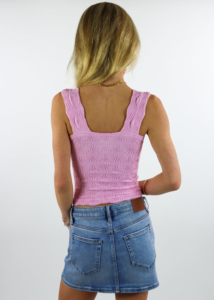 Free People Love Letter Cami ★ Pink