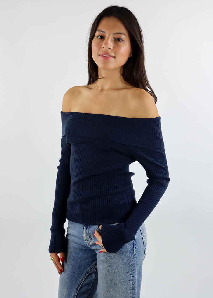 That's So True Sweater ★ Navy