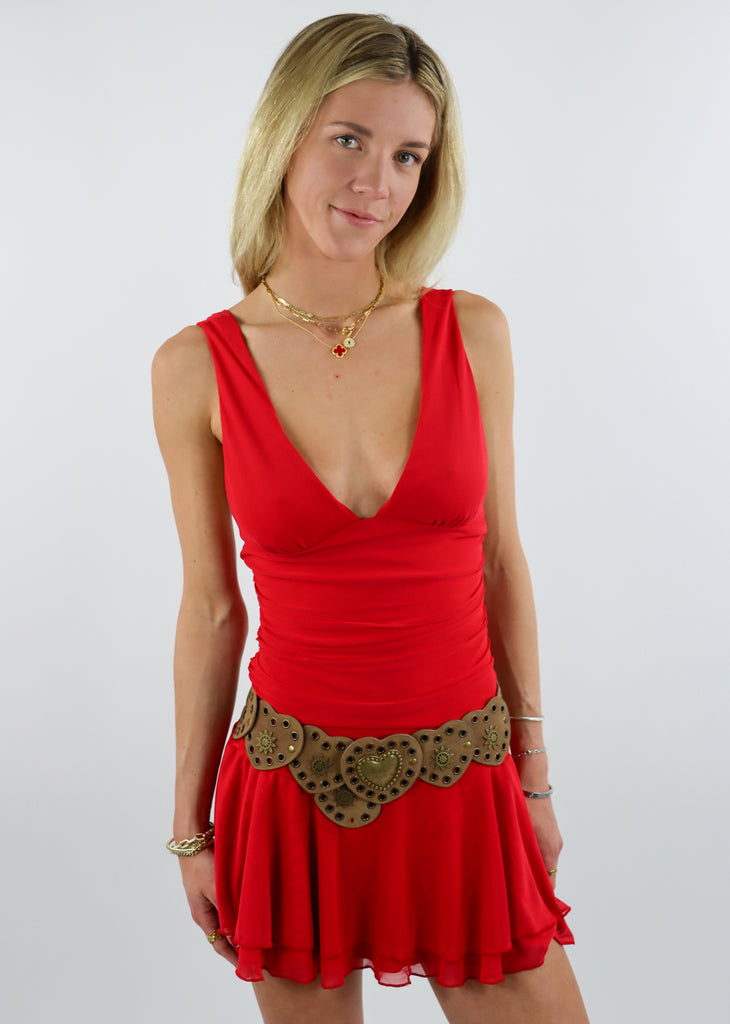 Type Dangerous Mini Dress ★ Red