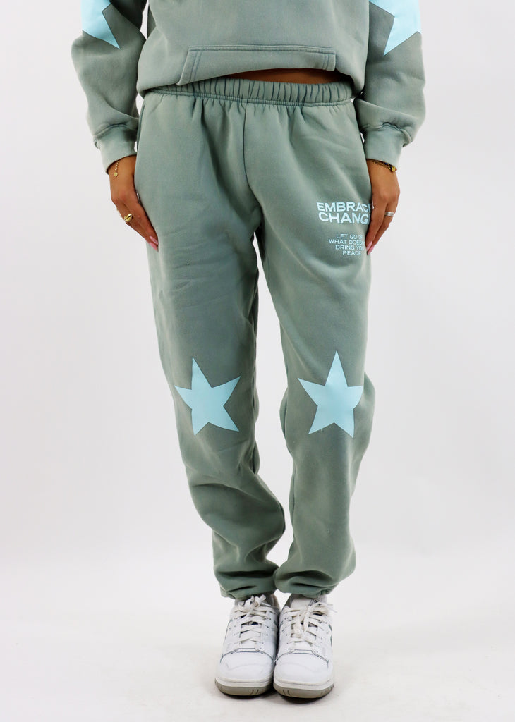 Mayfair Embrace Change Sweatpants ★ Mint