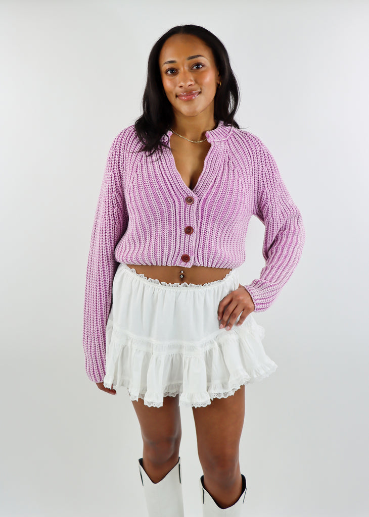 Free People Sweet Nothing Cardi ★ Lavender