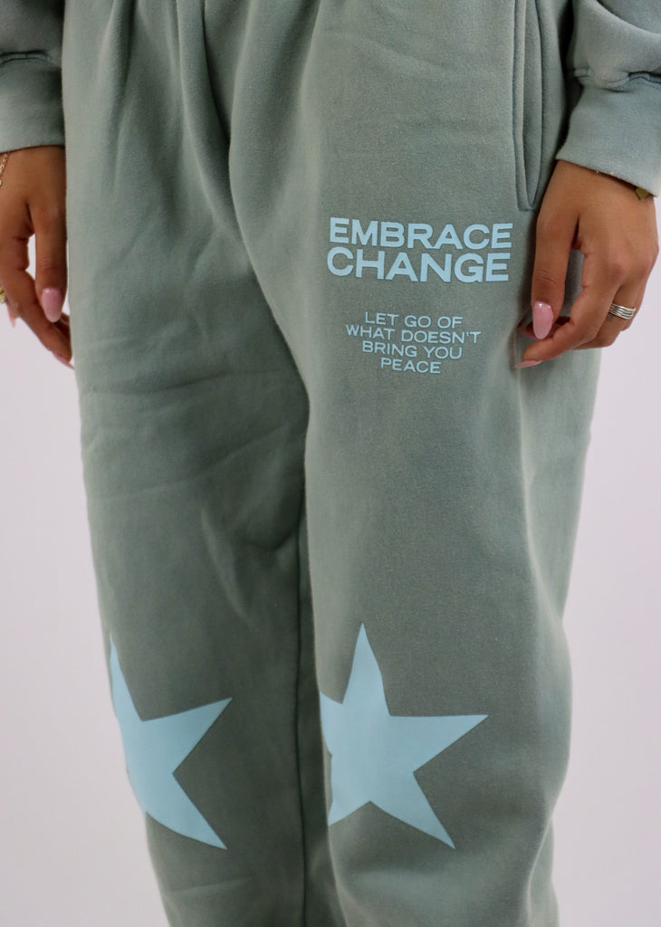 Mayfair Embrace Change Sweatpants ★ Mint