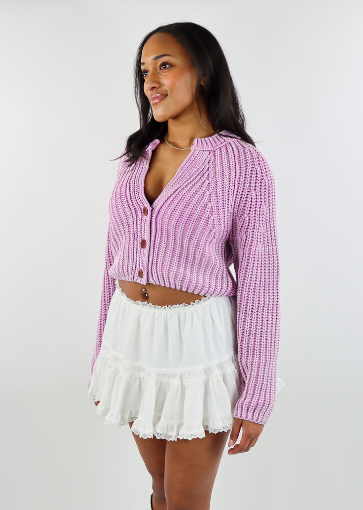 Free People Sweet Nothing Cardi ★ Lavender