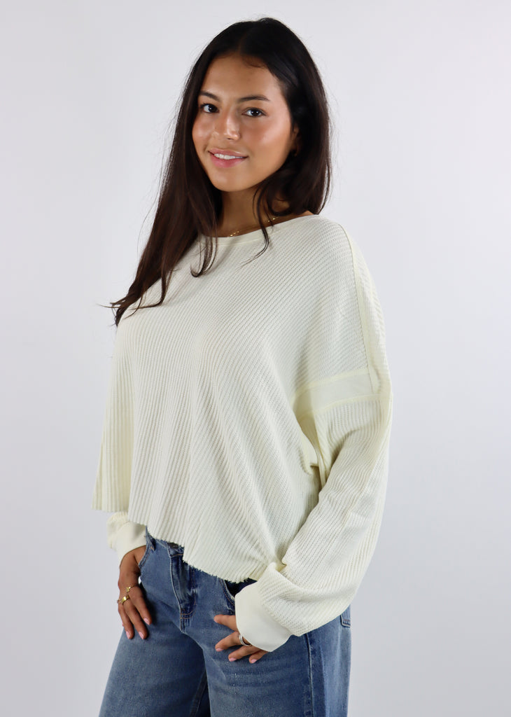 Go Your Own Way Sweater  ★ Creme
