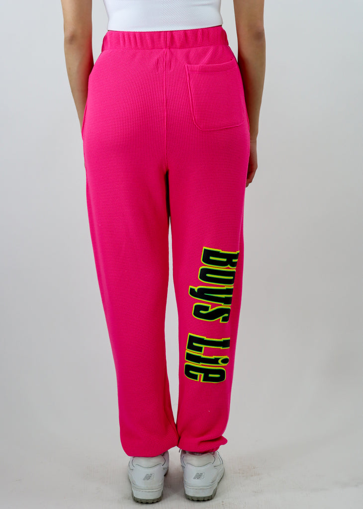 Spunk Thermal Mac Slim Sweatpants ★ Hot Pink