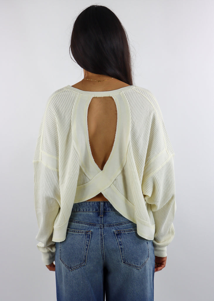Go Your Own Way Sweater  ★ Creme