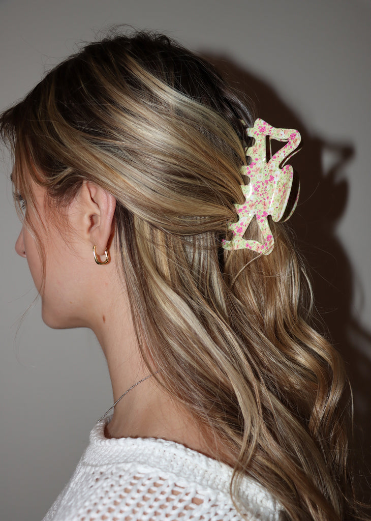 Ain't Nobody Claw Clip ★ Floral