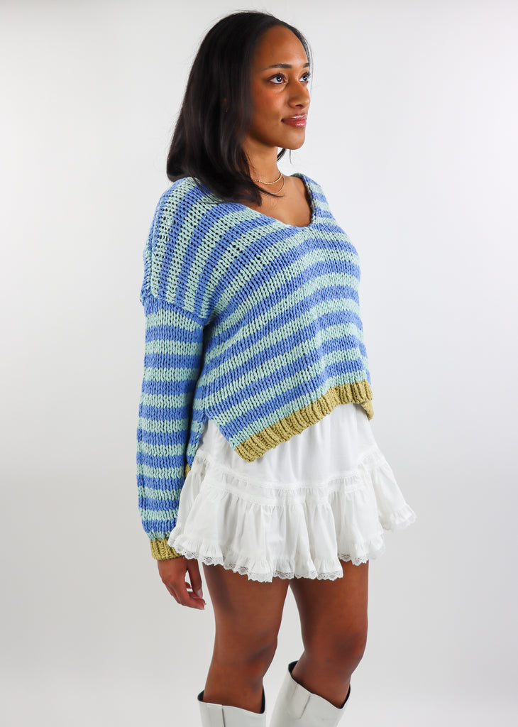 Free People Portland Pullover ★ Blue