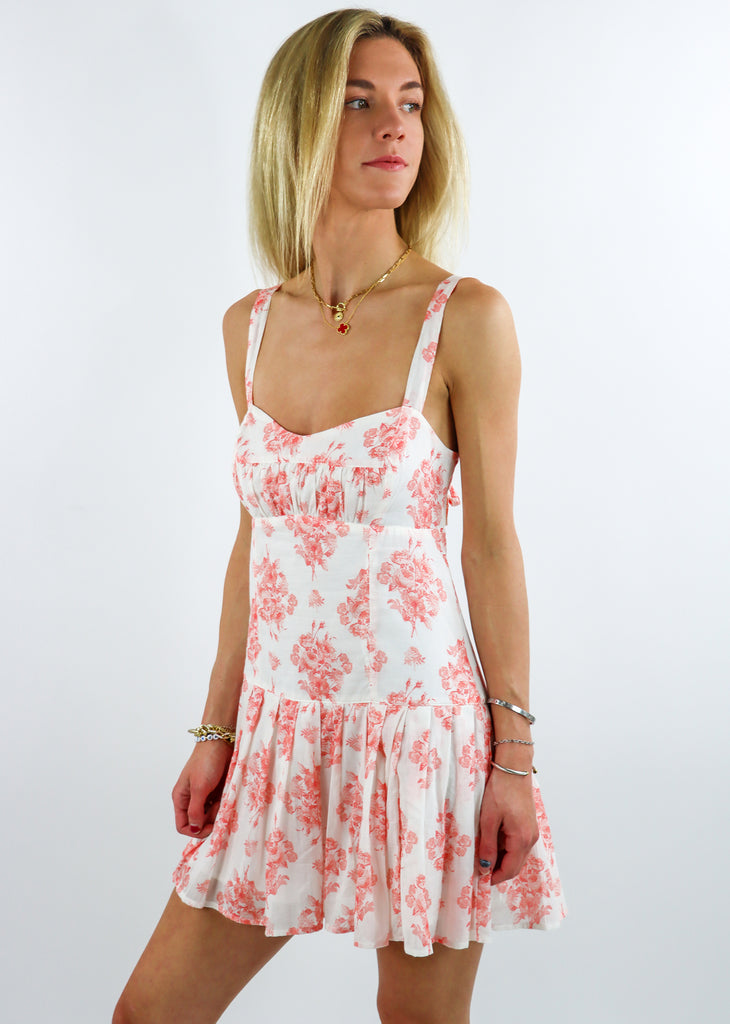 Edge of Seventeen Dress ★ Orange Floral
