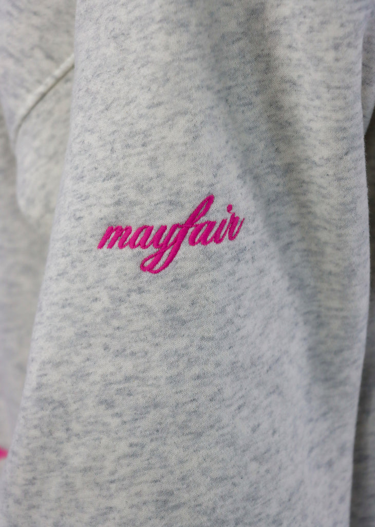 Mayfair Make You Smile Crewneck ★ Heather Grey