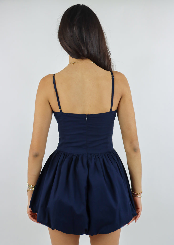 All I Wanna Do Bubble Dress ★ Navy