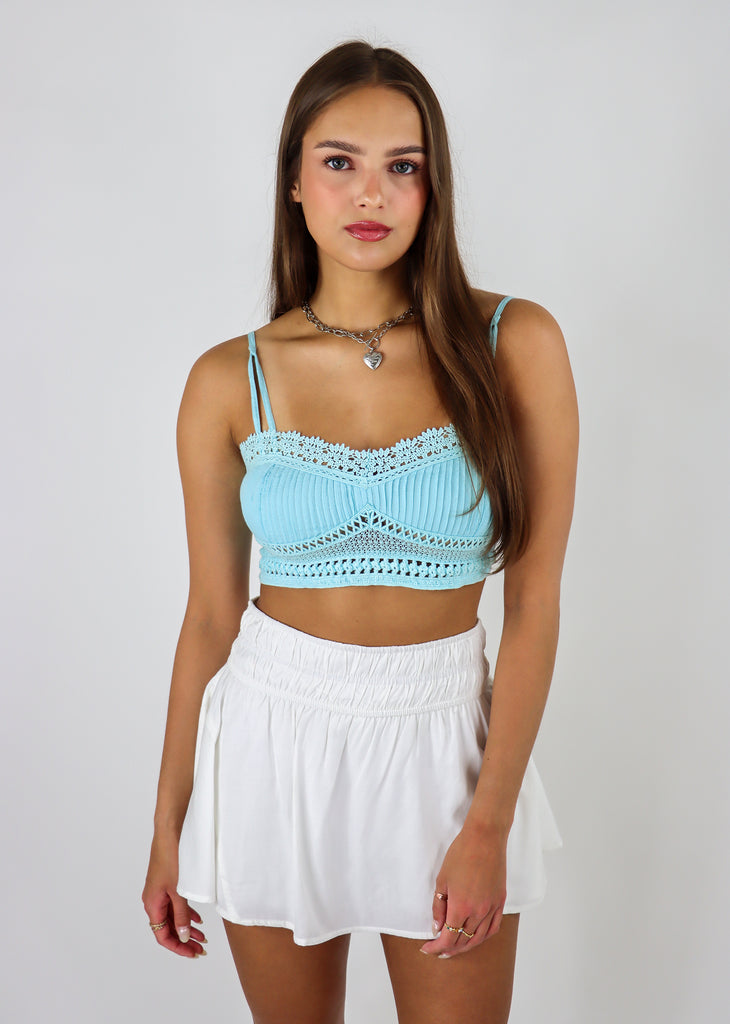 Free People Tallulah Bralette ★ Aqua