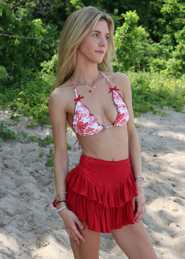 Sunshine Daydream Skirt ★ Cherry Red
