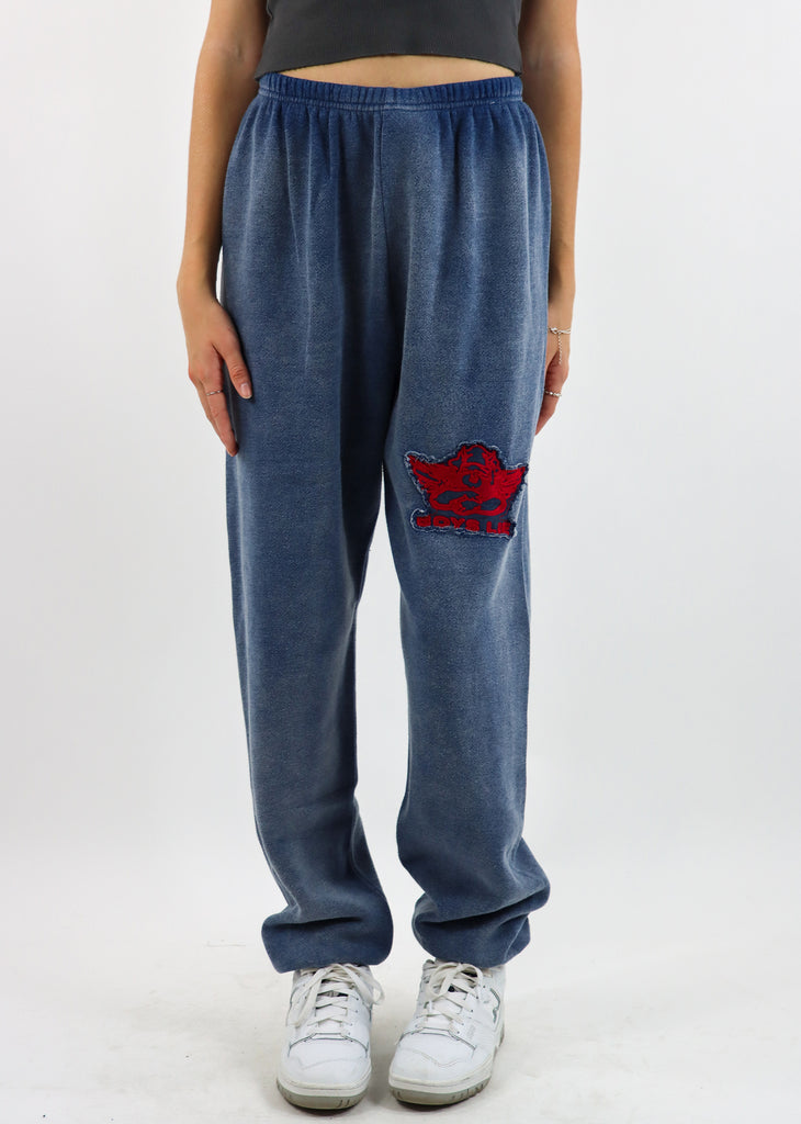 Boys Lie Stitch Me Up Kimmy Sweatpants ★ Heather Navy