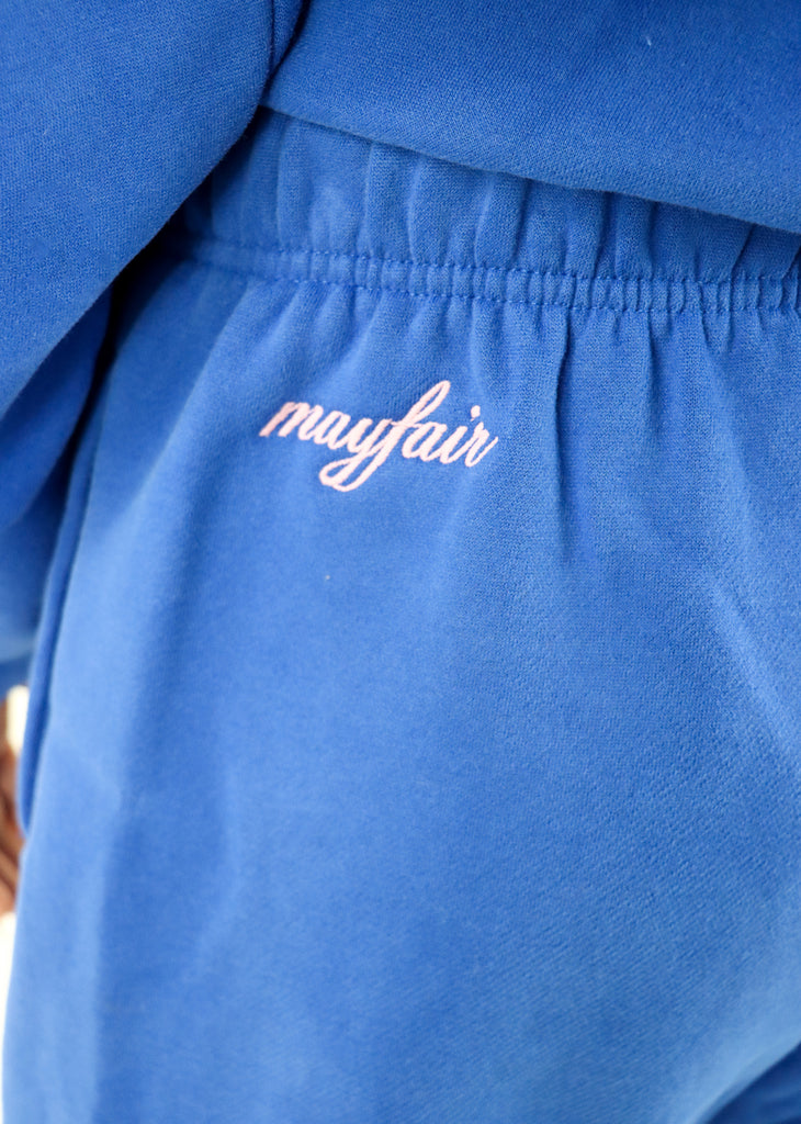 Mayfair Playing with Fate Wide-leg Sweatpants ★ Cobalt Blue