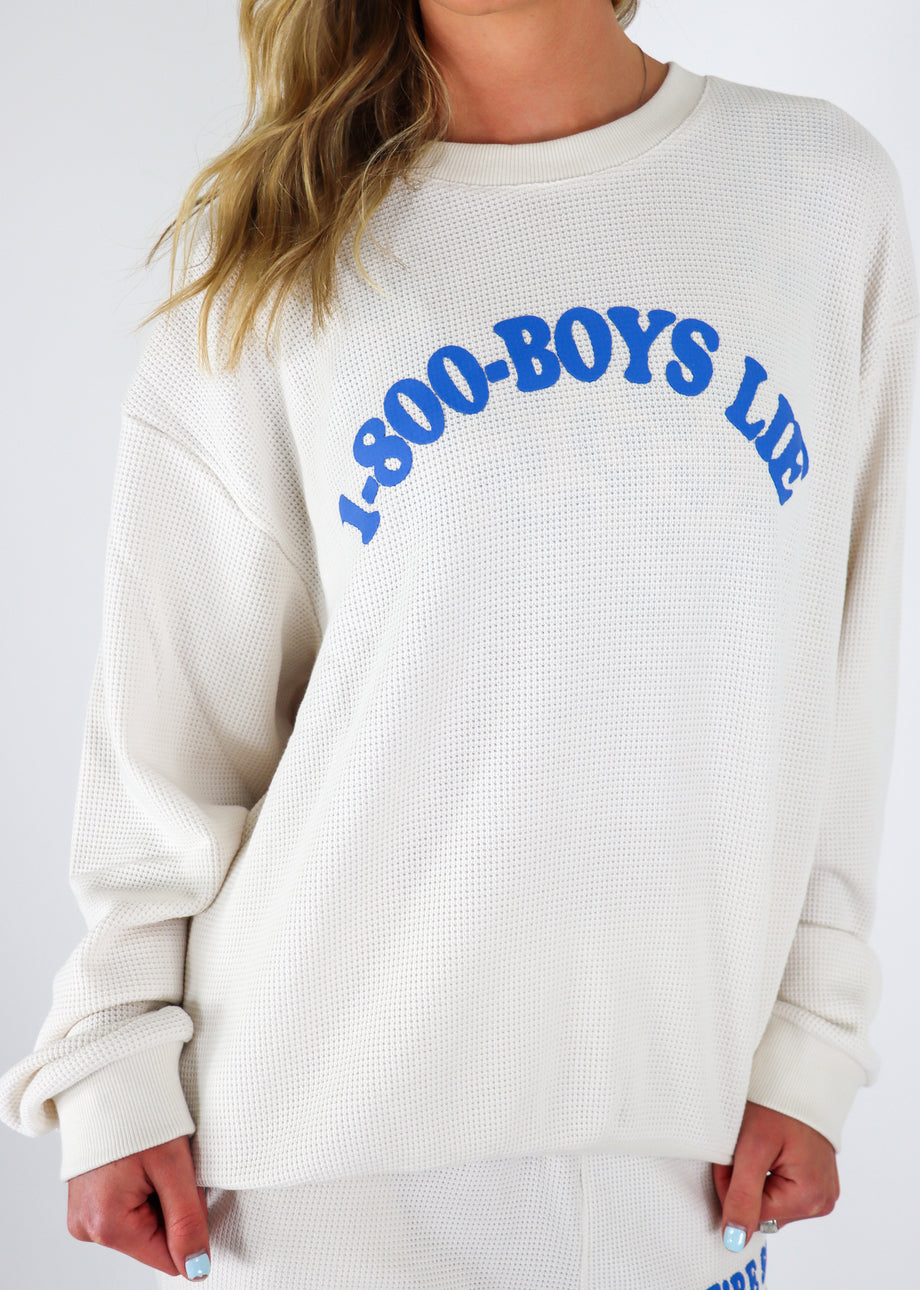 1800 boys lie sweatshirt hot sale