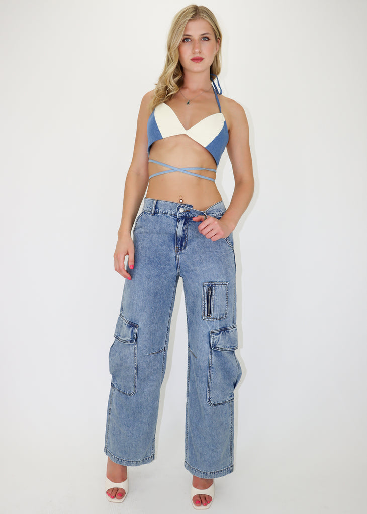 Shake It Low Rise Jeans ★ Light Wash