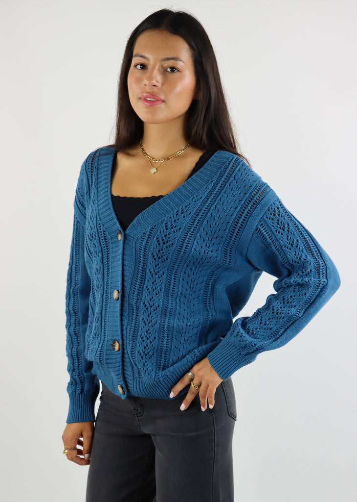 Dancing With You Cardigan ★ Teal