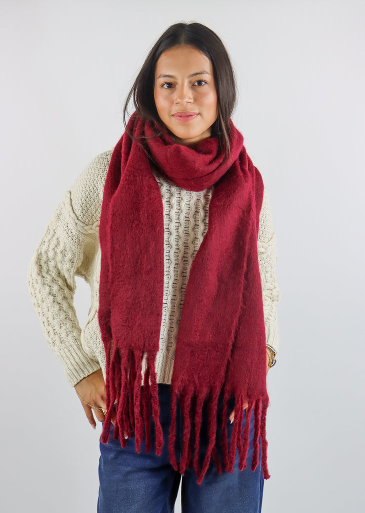 Show Me How Scarf ★ Burgundy