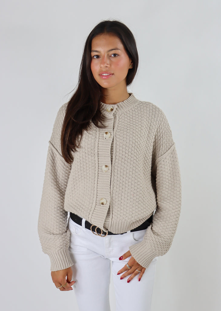 Fall Nights Cardigan ★ Beige