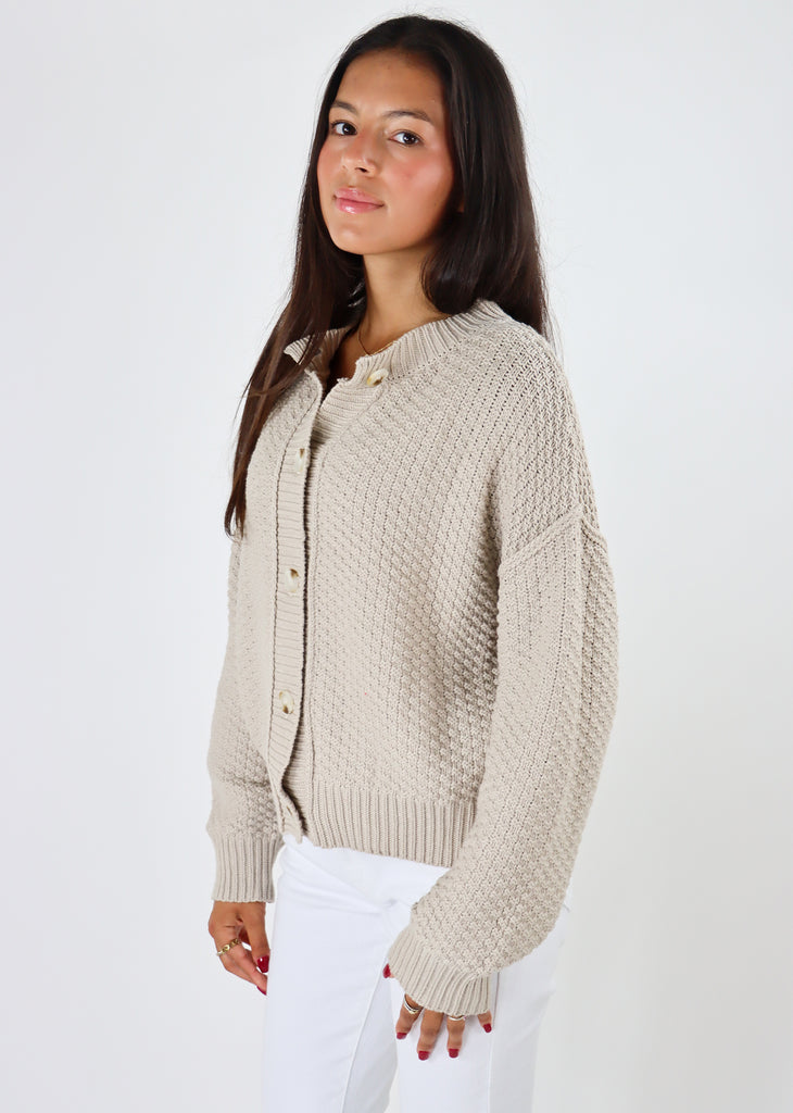 Fall Nights Cardigan ★ Beige