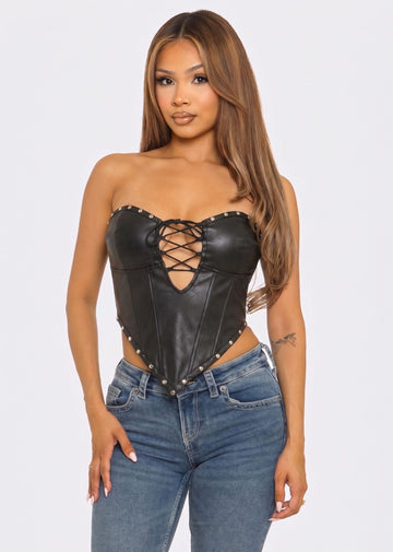 Dirty Diana Tube Top ★ Black - Rock N Rags