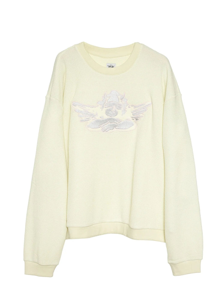 Boys Lie Pastel Me Kara Crewneck ★ Yellow