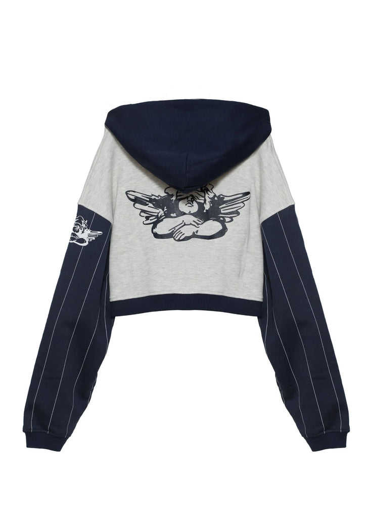 Boys Lie Big Leaguer Alex Zip Up Hoodie ★ Grey