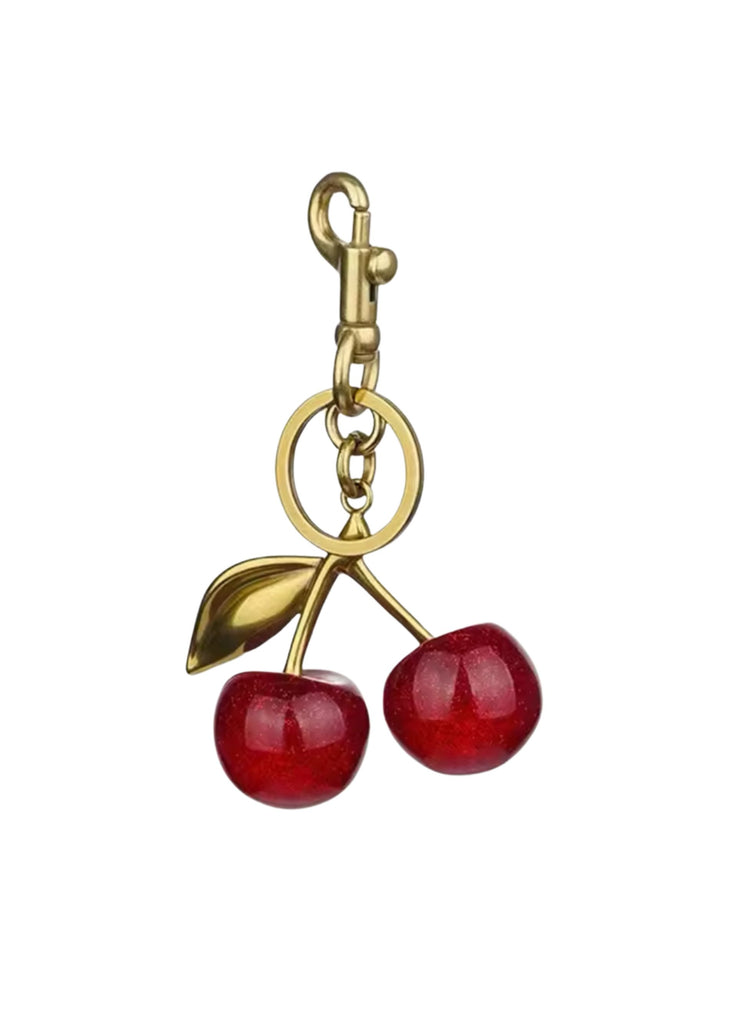 Cherry Bag Charm ★ Gold