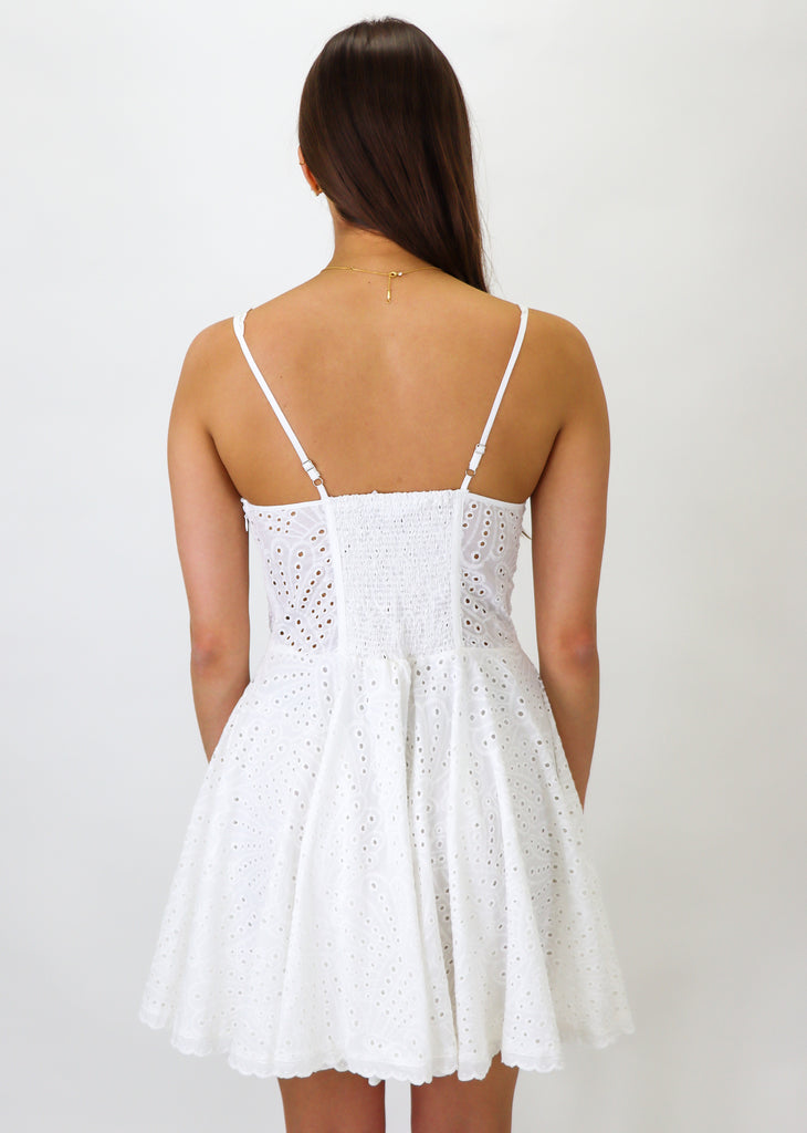 Too Good To Be True Mini Dress ★ White