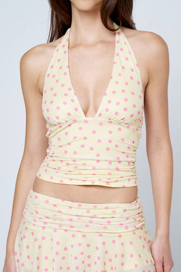 Lemonade Halter Top ★ Butter Yellow - Rock N Rags