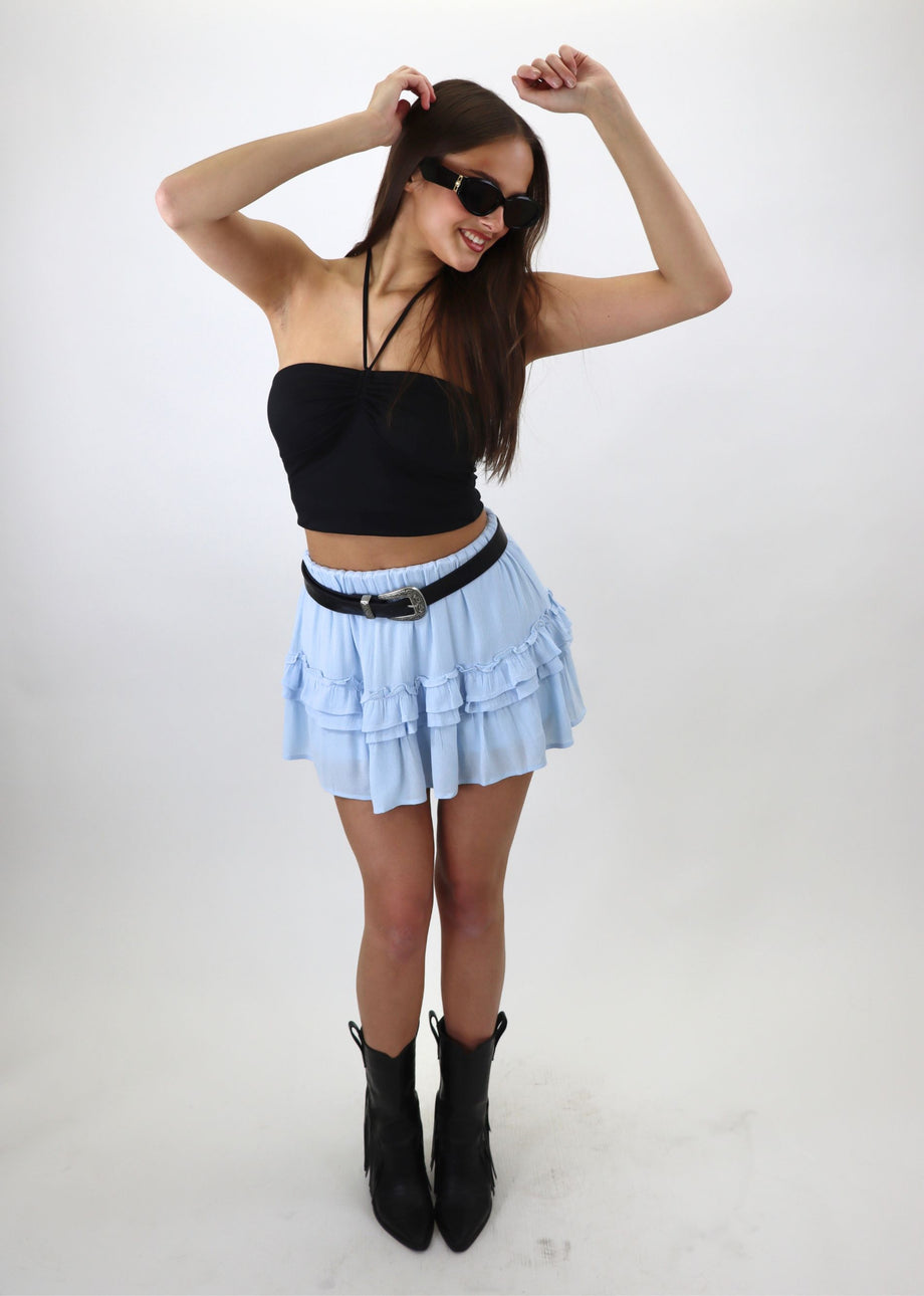 Adore You Skirt ☆ Baby Blue – Rock N Rags