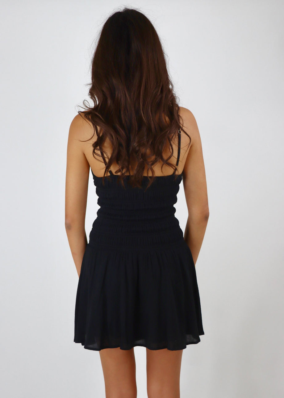 Apparently Mini Dress ☆ Black – Rock N Rags